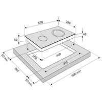 Варочная панель Krona Laurel 30 BL - Превью изображения №11 — Интернет-магазин Time-Shop