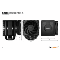 Кулер для процессора be quiet! Dark Rock Pro 5 BK036 - Превью изображения №3 — Интернет-магазин Time-Shop