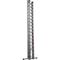 Лестница-стремянка Новая высота NV 523 трёхсекционная индустриальная 3x17 ступеней - Превью изображения №3 — Интернет-магазин Time-Shop