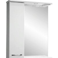 Tivoli Шкаф с зеркалом Прима 60 461777 (левый, белый)