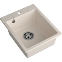 Кухонная мойка GranFest Urban GF-UR-240 (белый) - Превью изображения №2 — Интернет-магазин Time-Shop