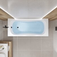 Ванна Lauter Sophia 160 21205160 (с ножками, черным подголовником и черным лиц.экраном) - Превью изображения №22 — Интернет-магазин Time-Shop