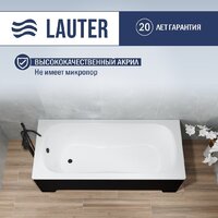 Ванна Lauter Sophia 160 21205160 (с ножками, черным подголовником и черным лиц.экраном) - Превью изображения №3 — Интернет-магазин Time-Shop