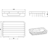 Мыльница Allen Brau Priority 6.31016-00 - Превью изображения №2 — Интернет-магазин Time-Shop