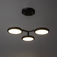 Подвесная люстра BayerLux Алис 10059024 (черный) - Превью изображения №2 — Интернет-магазин Time-Shop