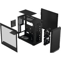 Корпус Fractal Design Focus 2 Black TG Clear Tint FD-C-FOC2A-01 - Превью изображения №3 — Интернет-магазин Time-Shop