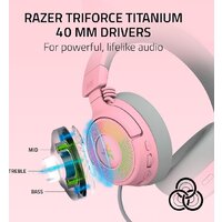 Наушники Razer Kraken Kitty V3 Pro (розовый) - Превью изображения №8 — Интернет-магазин Time-Shop