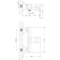 Смеситель Lauter Reef 21СК9678BS - Превью изображения №2 — Интернет-магазин Time-Shop