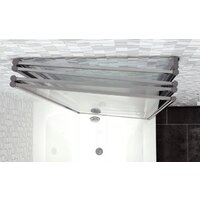 Стеклянная шторка для ванны Rea Idea 120 (хром/прозрачное стекло) - Превью изображения №11 — Интернет-магазин Time-Shop