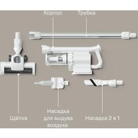Пылесос Tuvio TS02EBHW - Превью изображения №14 — Интернет-магазин Time-Shop