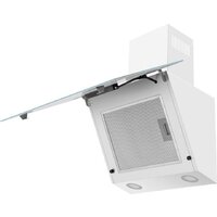 Кухонная вытяжка MAUNFELD Eagle 850 90 (белое стекло) - Превью изображения №2 — Интернет-магазин Time-Shop