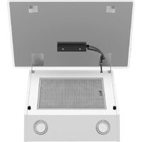 Кухонная вытяжка MAUNFELD Eagle 850 90 (белое стекло) - Превью изображения №5 — Интернет-магазин Time-Shop