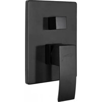 Душевая система  Hansberge H6077 (черный матовый) - Превью изображения №2 — Интернет-магазин Time-Shop