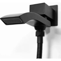 Душевая система  Hansberge H6077 (черный матовый) - Превью изображения №4 — Интернет-магазин Time-Shop