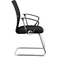 Офисный стул King Style SHP-21 Bani Chrome FL (черный) - Превью изображения №3 — Интернет-магазин Time-Shop