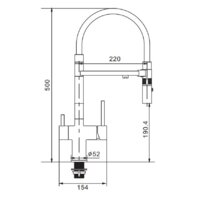 Смеситель Rose R958T - Превью изображения №2 — Интернет-магазин Time-Shop