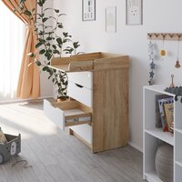 Детский комод Атон Мебель Сириус Wood 604 ПВХ (дуб сонома) - Превью изображения №3 — Интернет-магазин Time-Shop