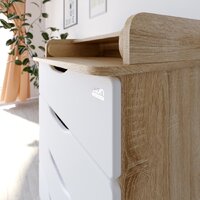 Детский комод Атон Мебель Сириус Wood 604 ПВХ (дуб сонома) - Превью изображения №4 — Интернет-магазин Time-Shop