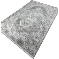 Radjab Carpet Афина Прямоугольник 9017A 12895RK (1.6x2.3, Grey/Cream)