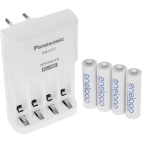 Аккумуляторы + зарядное Panasonic Eneloop Smart Charger K-KJ17MCD40E - Превью изображения №2 — Интернет-магазин Time-Shop