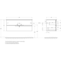  Cezares Тумба под умывальник DUET-N-1200-2C-SO-BL-L - Превью изображения №4 — Интернет-магазин Time-Shop