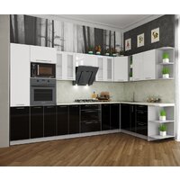 Интерлиния Мила Пластик 1.88x3.4 правая (черный/белый глянец/опал светлый)