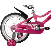 Детский велосипед Novatrack Novara 16 2022 165ANOVARA.PN22 (розовый) - Превью изображения №6 — Интернет-магазин Time-Shop