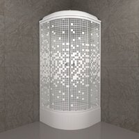 Душевая кабина Triton Мозаика В 90х90 - Превью изображения №3 — Интернет-магазин Time-Shop