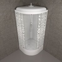 Душевая кабина Triton Мозаика В 90х90 - Превью изображения №5 — Интернет-магазин Time-Shop