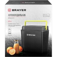 Термоэлектрический автохолодильник Brayer BR6331 20л (черный) - Превью изображения №12 — Интернет-магазин Time-Shop