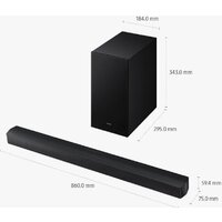 Саундбар Samsung HW-B650F - Превью изображения №3 — Интернет-магазин Time-Shop