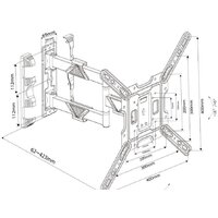 Кронштейн для телевизора Harper TVFW-65 - Превью изображения №6 — Интернет-магазин Time-Shop