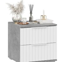 Тумба Трия Хилтон (ателье светлый/белый матовый) - Превью изображения №3 — Интернет-магазин Time-Shop