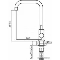 Смеситель AV Engineering AVZAR4-B304CH-735 - Превью изображения №2 — Интернет-магазин Time-Shop