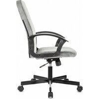 Офисное кресло Бюрократ Triest (серый Fabric Light-19) - Превью изображения №4 — Интернет-магазин Time-Shop