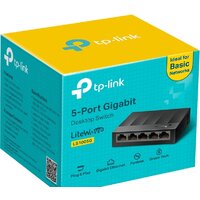 Неуправляемый коммутатор TP-Link LS1005G - Превью изображения №2 — Интернет-магазин Time-Shop
