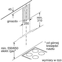 Кухонная вытяжка Bosch Serie 4 DWA66DM50 - Превью изображения №8 — Интернет-магазин Time-Shop