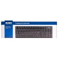 Клавиатура SVEN Standard 301 USB (черный) - Превью изображения №4 — Интернет-магазин Time-Shop