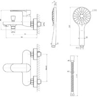 Смеситель Lauter Spa 21AM22591-167 - Превью изображения №5 — Интернет-магазин Time-Shop