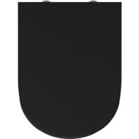 Унитаз подвесной D&K Venice DT1026025 (черный, сиденье микролифт) - Превью изображения №7 — Интернет-магазин Time-Shop