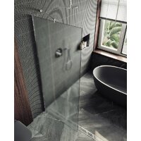 Душевая стенка MaybahGlass 109x195 MGD-680-4ш (сатин стекло/хром глянцевый) - Превью изображения №5 — Интернет-магазин Time-Shop