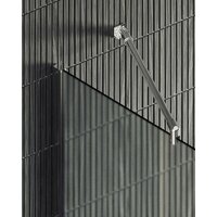 Душевая стенка MaybahGlass 109x195 MGD-680-4ш (сатин стекло/хром глянцевый) - Превью изображения №8 — Интернет-магазин Time-Shop