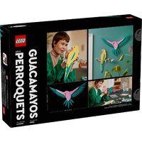 Конструктор LEGO Art 31211 Коллекция фауны - Попугаи Ара - Превью изображения №2 — Интернет-магазин Time-Shop