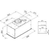 Кухонная вытяжка KUPPERSBERG Ibox 60 B - Превью изображения №4 — Интернет-магазин Time-Shop