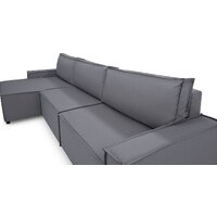 Угловой диван Mio Tesoro Дюссельдорф 293 1.5ек-1.5ек-1.5пф (1173 Savanna Plus Grafit) - Превью изображения №4 — Интернет-магазин Time-Shop