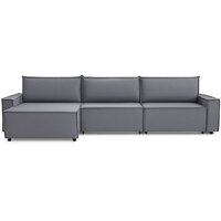 Угловой диван Mio Tesoro Дюссельдорф 293 1.5ек-1.5ек-1.5пф (1173 Savanna Plus Grafit) - Превью изображения №2 — Интернет-магазин Time-Shop