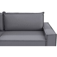 Угловой диван Mio Tesoro Дюссельдорф 293 1.5ек-1.5ек-1.5пф (1173 Savanna Plus Grafit) - Превью изображения №5 — Интернет-магазин Time-Shop