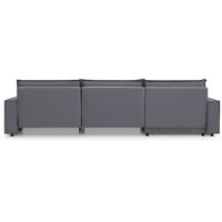 Угловой диван Mio Tesoro Дюссельдорф 293 1.5ек-1.5ек-1.5пф (1173 Savanna Plus Grafit) - Превью изображения №11 — Интернет-магазин Time-Shop