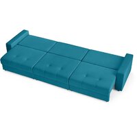 Диван Mio Tesoro Манчестер 292 1.5ек-1.5ек-1.5ек (1102 аквамарин) - Превью изображения №9 — Интернет-магазин Time-Shop