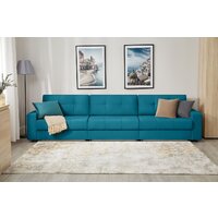 Диван Mio Tesoro Манчестер 292 1.5ек-1.5ек-1.5ек (1102 аквамарин) - Превью изображения №11 — Интернет-магазин Time-Shop